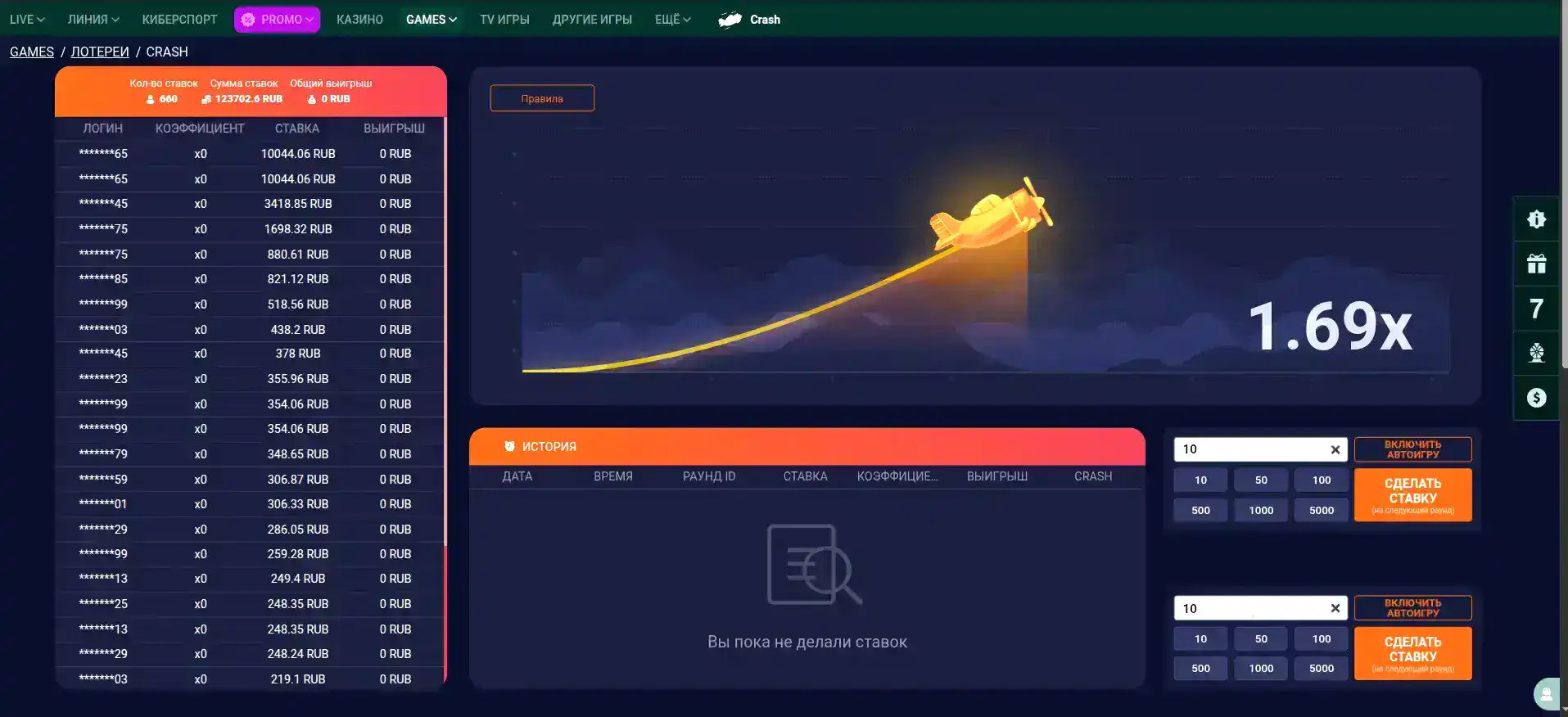 Игровой интерфейс Cryptoboss casino с слотами